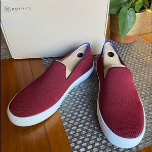 Rothy’s slip on sneakers.